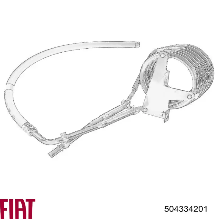 Купити 504334201 Iveco Радіатор ГПК