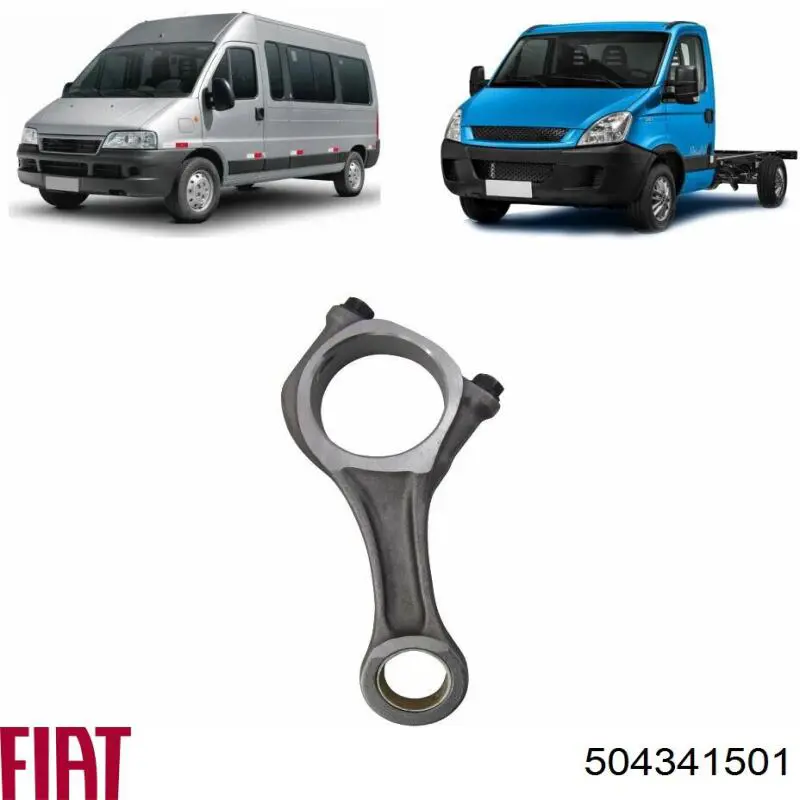 Шатун поршня ДВЗ GP ORK504341501 ціна, від 37.94 USD