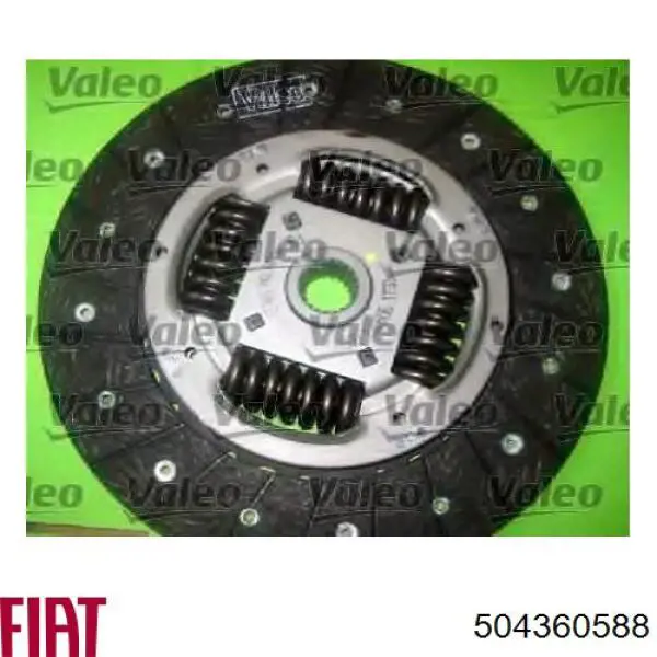 Комплект зчеплення (3 частини) Fiat/Alfa/Lancia 504360588 ціна, від 241.51 USD