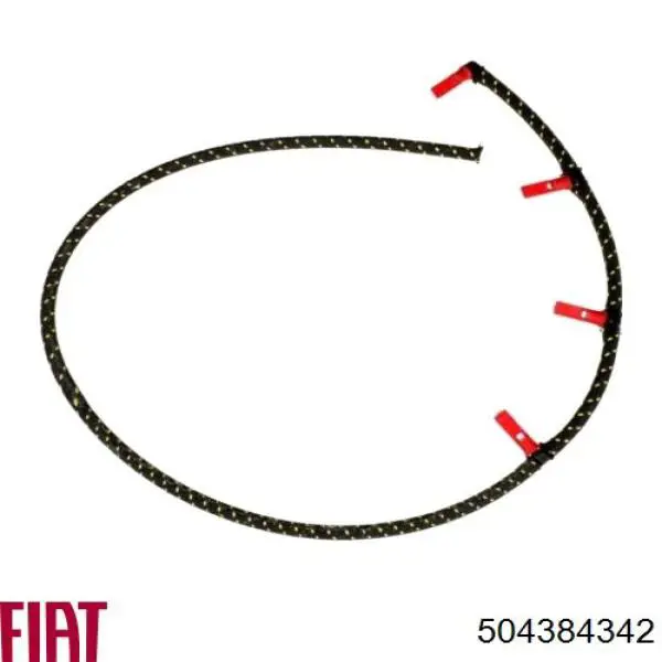 Купити 504384342 Fiat/Alfa/Lancia Трубка паливна, зворотня від форсунок