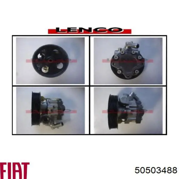 50503488 Fiat/Alfa/Lancia Насос гідропідсилювача