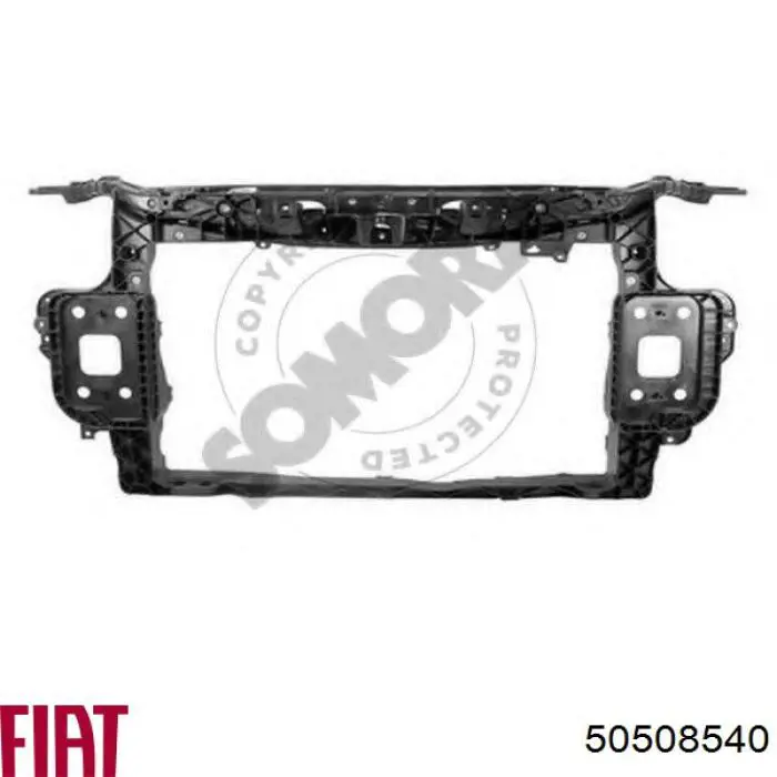 Рамка радіатора 50508540 Fiat/Alfa/Lancia