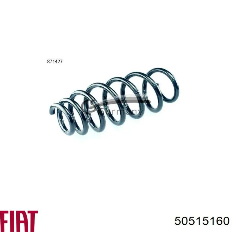 Купити 50515162 Fiat/Alfa/Lancia Гвинтова пружина підвіска