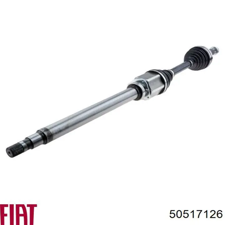 Піввісь передня, права Fiat/Alfa/Lancia 50517126 ціна, від 117.96 USD