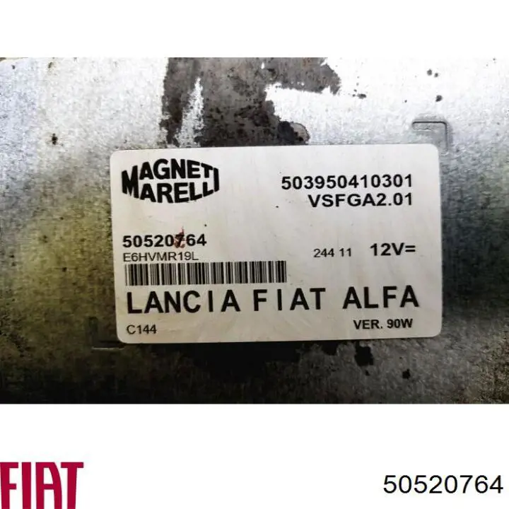Електронний блок керування двигуном 50520764 Fiat/Alfa/Lancia