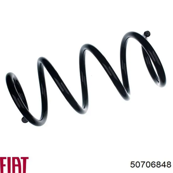 Пружина передня Fiat/Alfa/Lancia 50706848 ціна, від 25.76 USD