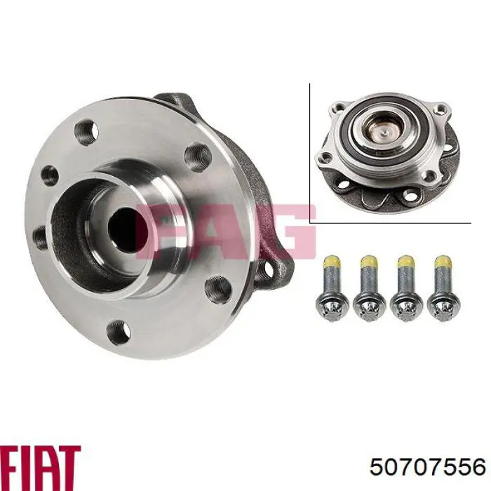Купити 50707556 Fiat/Alfa/Lancia Підшипник ступиці колеса