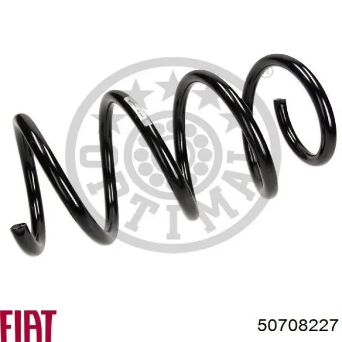 Пружина передня 50708227 Fiat/Alfa/Lancia