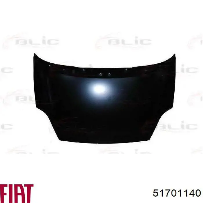 Капот Fiat/Alfa/Lancia 51701140 ціна, від 112.78 USD