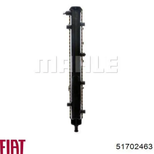 51702463 Fiat/Alfa/Lancia Радіатор охолодження двигуна