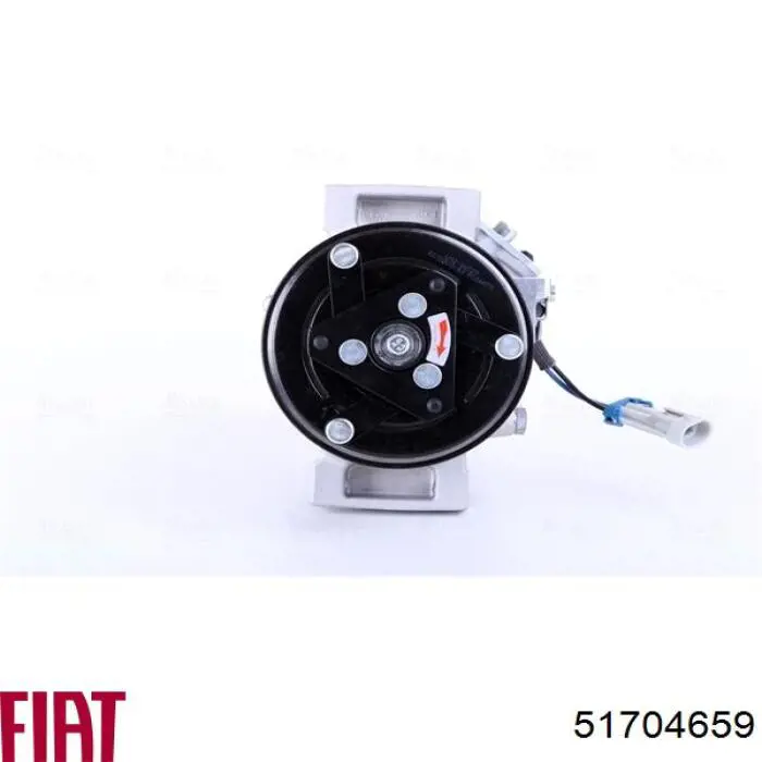 Компресор кондиціонера 51704659 Fiat/Alfa/Lancia