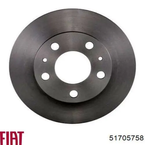 51705758 Fiat/Alfa/Lancia Гальмо дискове переднє