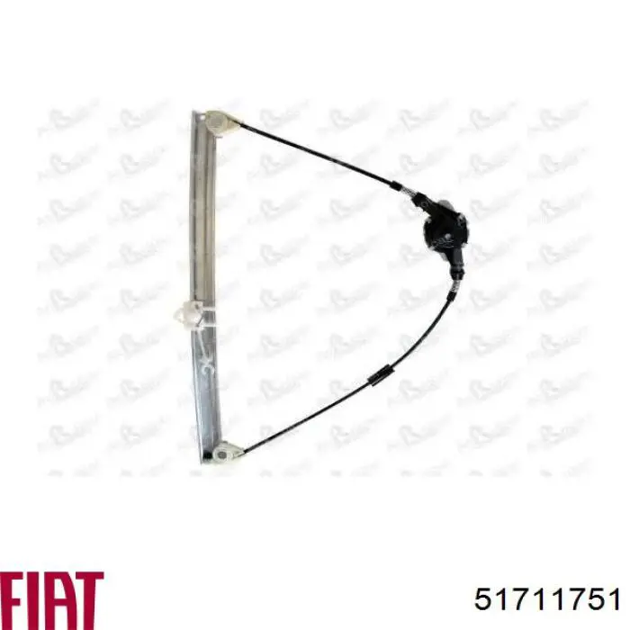 Склопідйомник з електродвигуном Fiat/Alfa/Lancia 51711751 ціна, від 33.16 USD