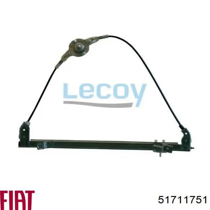 Купити 51711751 Fiat/Alfa/Lancia Механізм стеклопідйомника водійських дверей