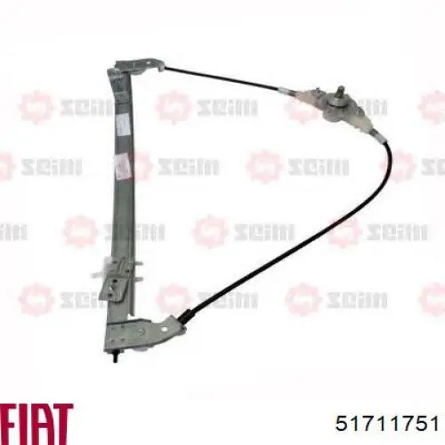 51711751 Fiat/Alfa/Lancia Підйомник механічний вітрового скла