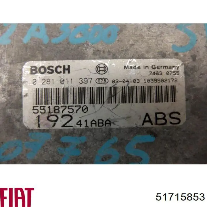  51715862 Fiat/Alfa/Lancia