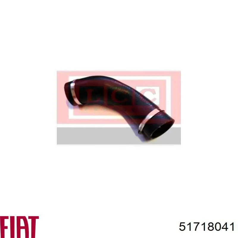Шланг/патрубок интеркуллера Fiat/Alfa/Lancia 51718041 ціна, від 18.75 USD