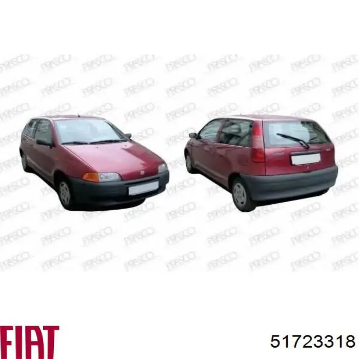 Склопідйомник передньої лівої двері 51723318 Fiat/Alfa/Lancia