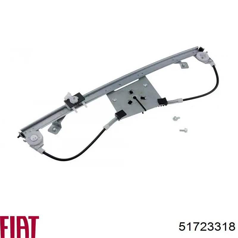 Купити 51723318 Fiat/Alfa/Lancia Механізм стеклопідйомника водійських дверей