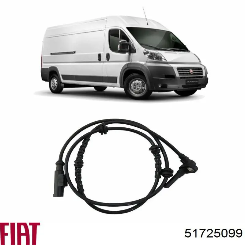 Датчик ABS передній Fiat/Alfa/Lancia 51725099 ціна, від 20.27 USD