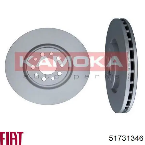 51731346 Fiat/Alfa/Lancia Гальмо дискове переднє