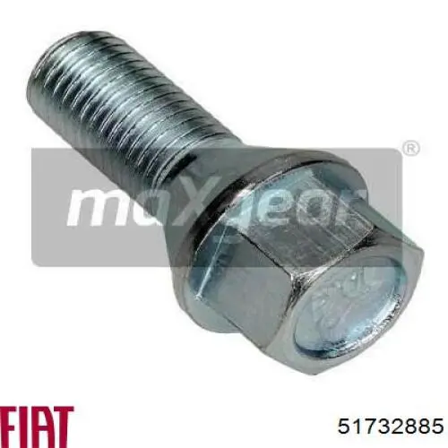 Колісний болт Fiat/Alfa/Lancia 51732885 ціна, від 1.16 USD