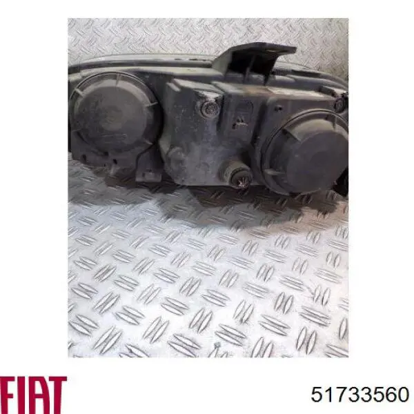 Фара права 51733560 Fiat/Alfa/Lancia