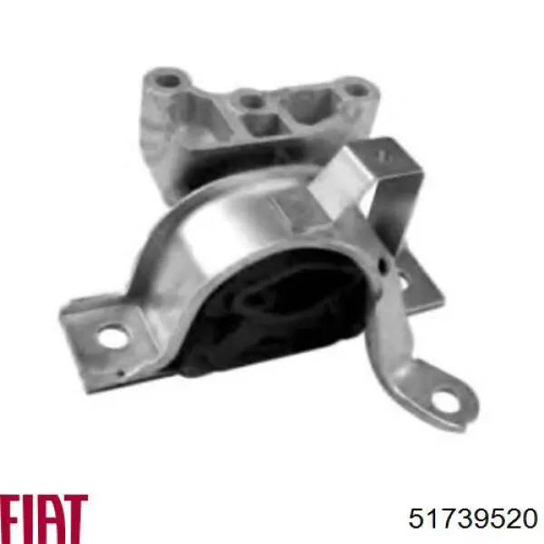 Права подушка двигуна Fiat/Alfa/Lancia 51739520 ціна, від 48.84 USD