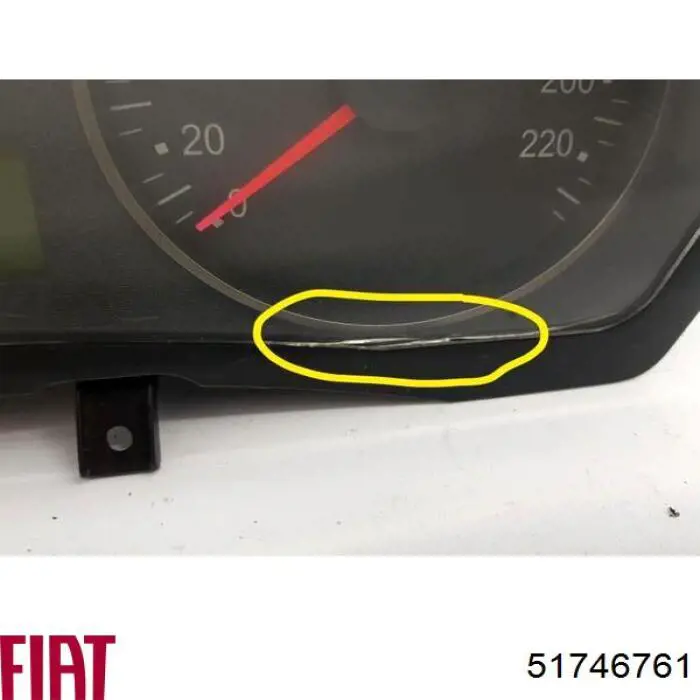 Приладова дошка-щиток приладів 46845435 Fiat/Alfa/Lancia