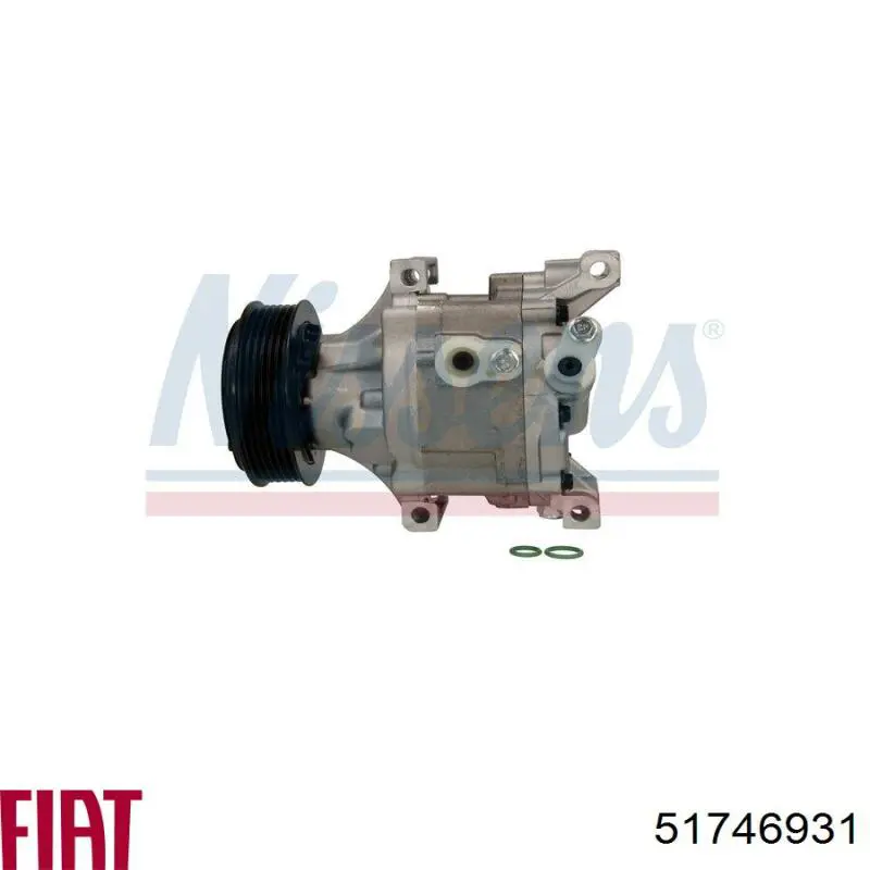 Компресор системи кондиціювання Fiat/Alfa/Lancia 51746931 ціна, від 123.17 USD