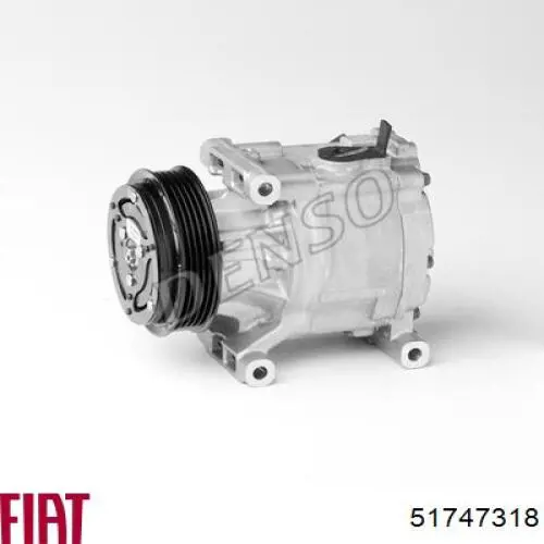 51747318 Fiat/Alfa/Lancia Компресор холодоагенту