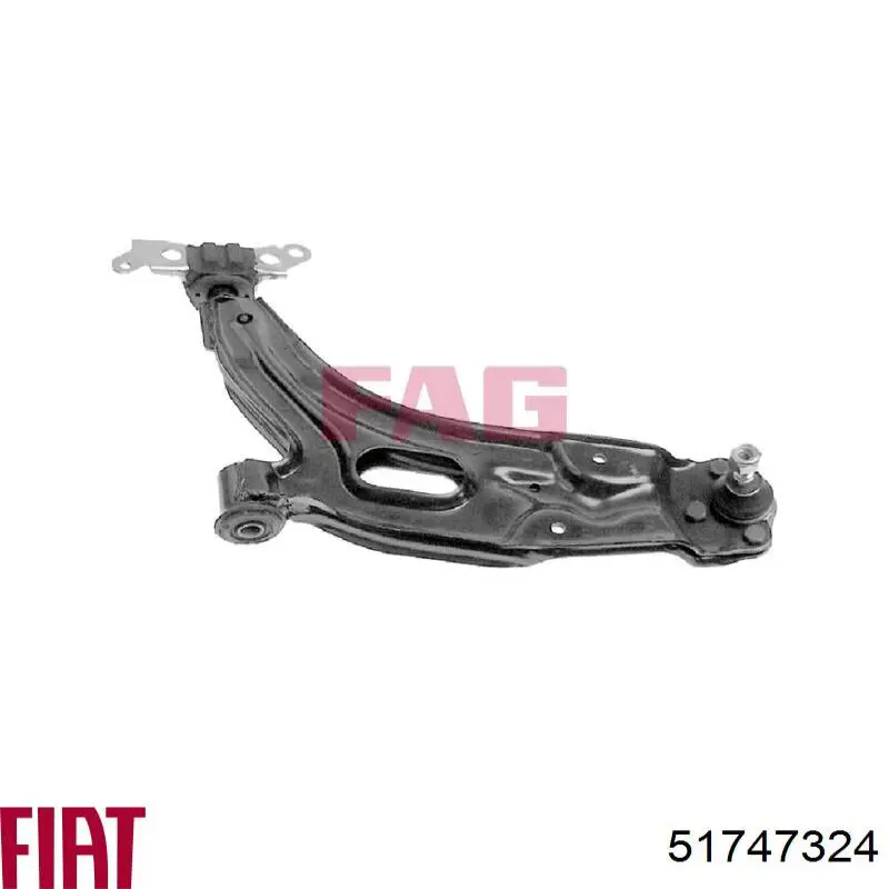 Купити 51747324 Fiat/Alfa/Lancia Лівий важіль передній нижній підвіски