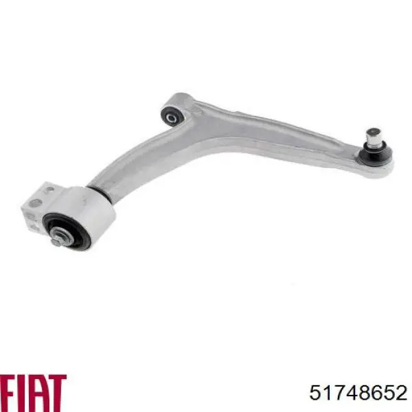 51748652 Fiat/Alfa/Lancia Важіль передньої підвіски нижній, правий