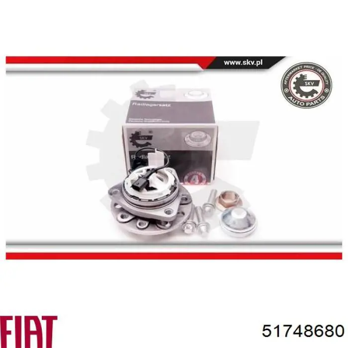 Маточина колеса передня Fiat/Alfa/Lancia 51748680 ціна, від 77.00 USD