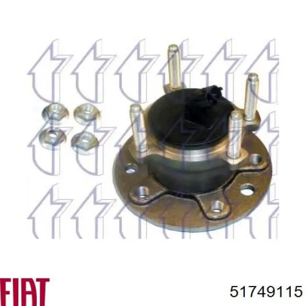 Маточини задніх коліс Fiat/Alfa/Lancia 51749115 ціна, від 67.15 USD