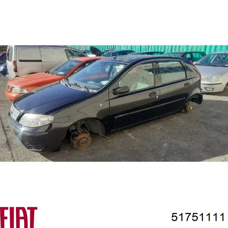 Купити Двері задні, ліві Fiat Punto II 188