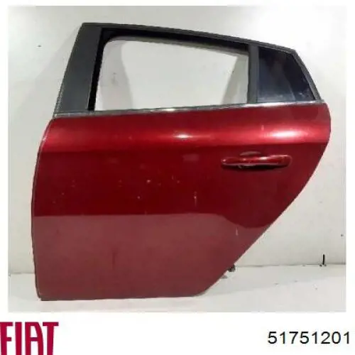 Двері задні Fiat/Alfa/Lancia 51751201 ціна, від 114.03 USD