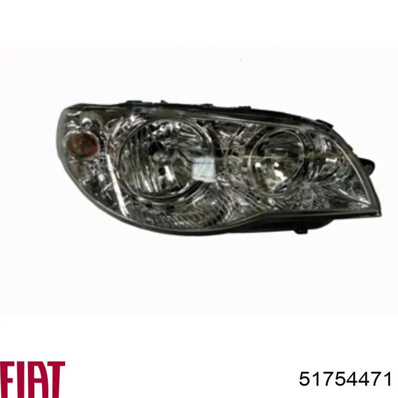 51754471 Fiat/Alfa/Lancia Основна фара - вставка