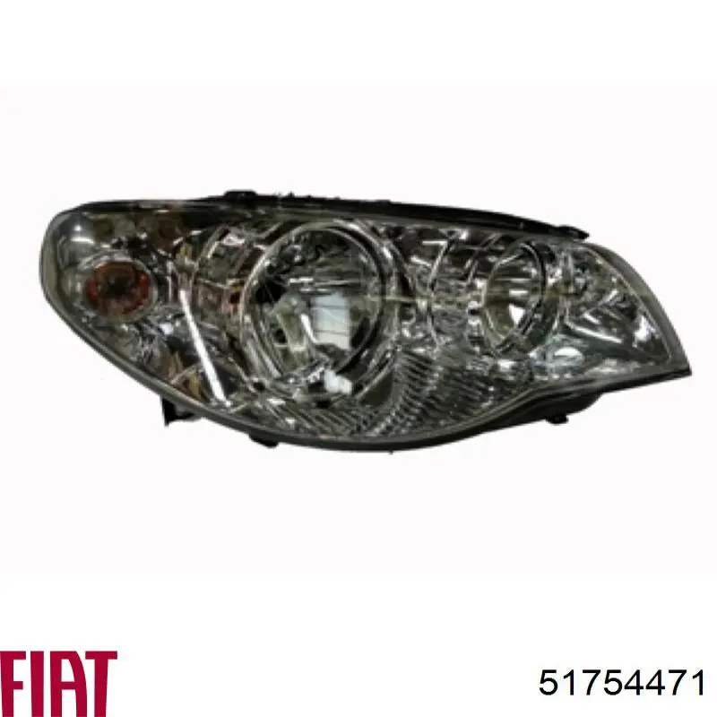 Фара правая Fiat/Alfa/Lancia 51754471 ціна, від 127.53 USD