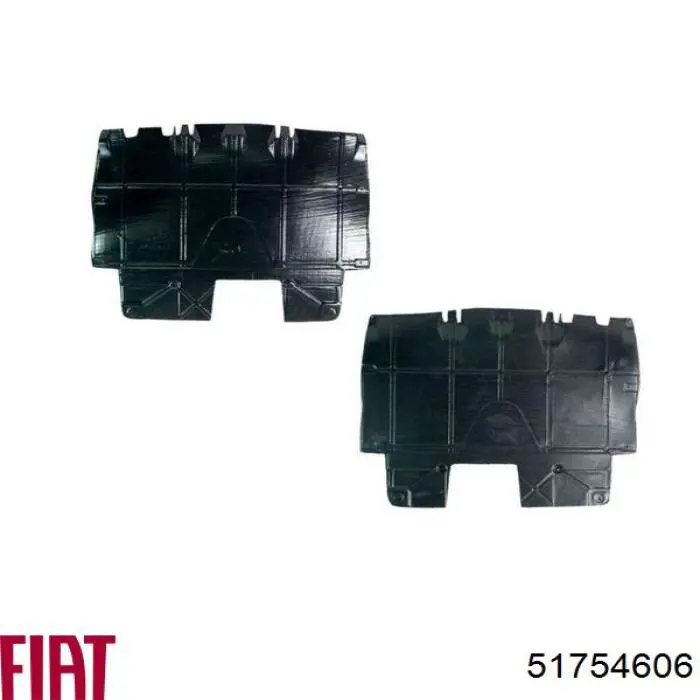 Захист моторного відсіку Fiat/Alfa/Lancia 51754606 ціна, від 28.31 USD