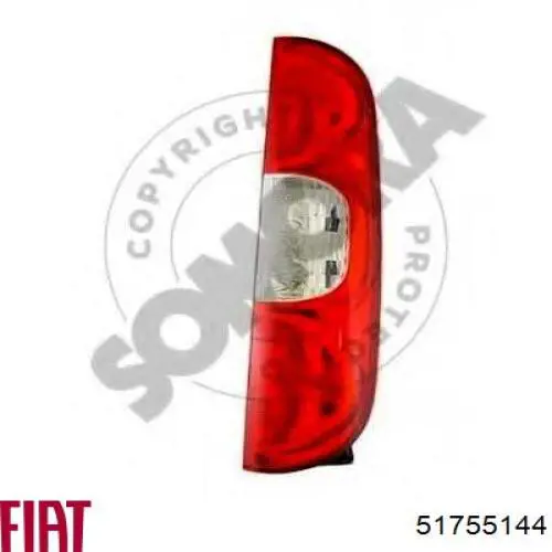 Купити 51755144 Fiat/Alfa/Lancia Задня права фара