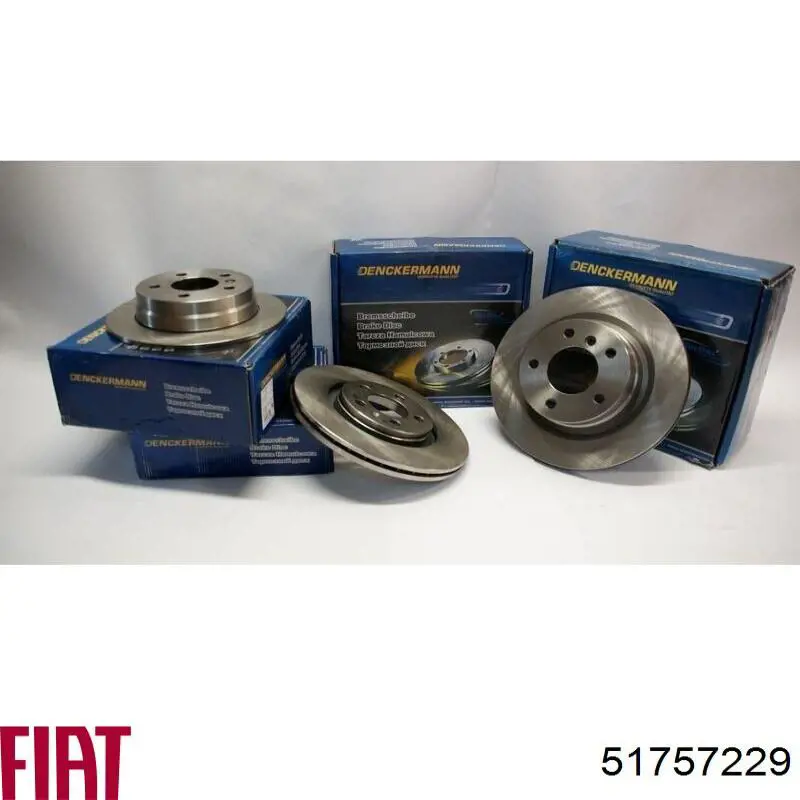 Диск гальмівний передній Fiat/Alfa/Lancia 51757229