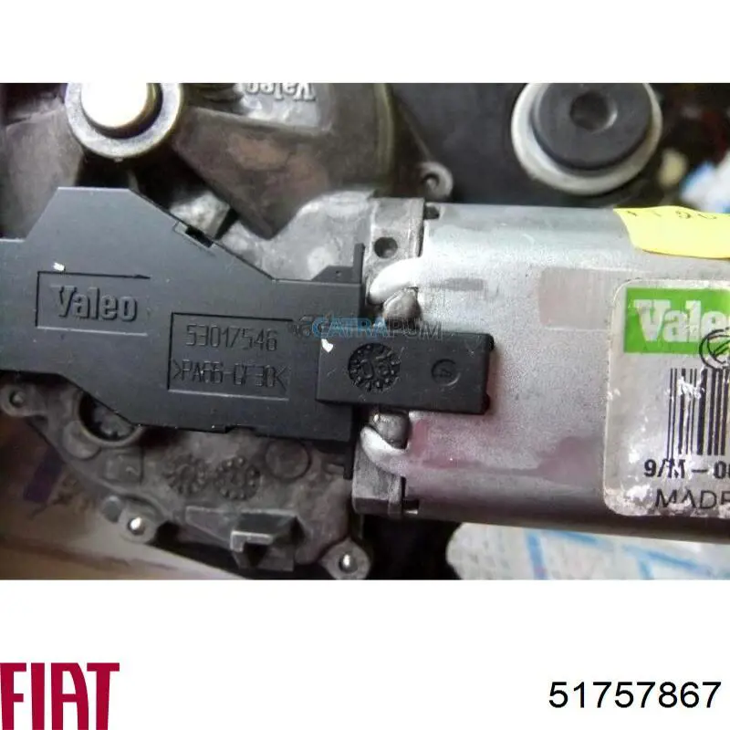 Купити 51757867 Fiat/Alfa/Lancia Двигун склоочисника заднього скла