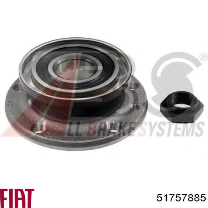 Купити 51757885 Fiat/Alfa/Lancia Підшипник ступиці колеса