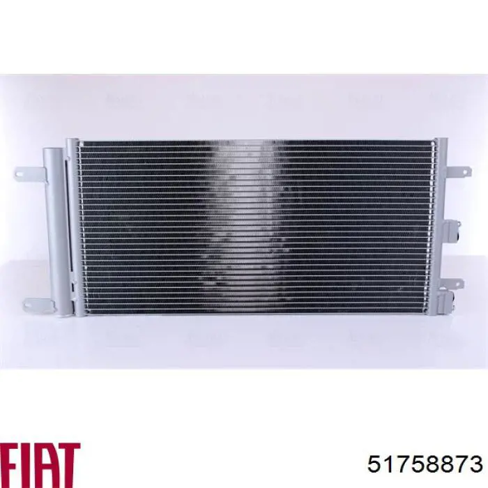 Купити 51758873 Fiat/Alfa/Lancia Радіатор системи охолодження кондиціонера