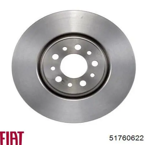 Гальмівні диски передні 51760622 Fiat/Alfa/Lancia