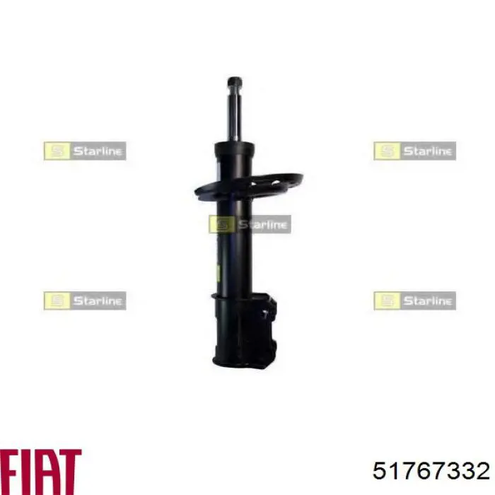 Амортизатор передній, правий Fiat/Alfa/Lancia 51767332 ціна, від 41.11 USD