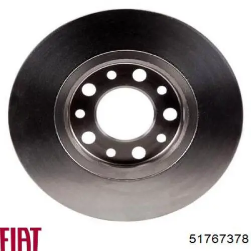 Купити 51767378 Fiat/Alfa/Lancia Диск заднього гальма