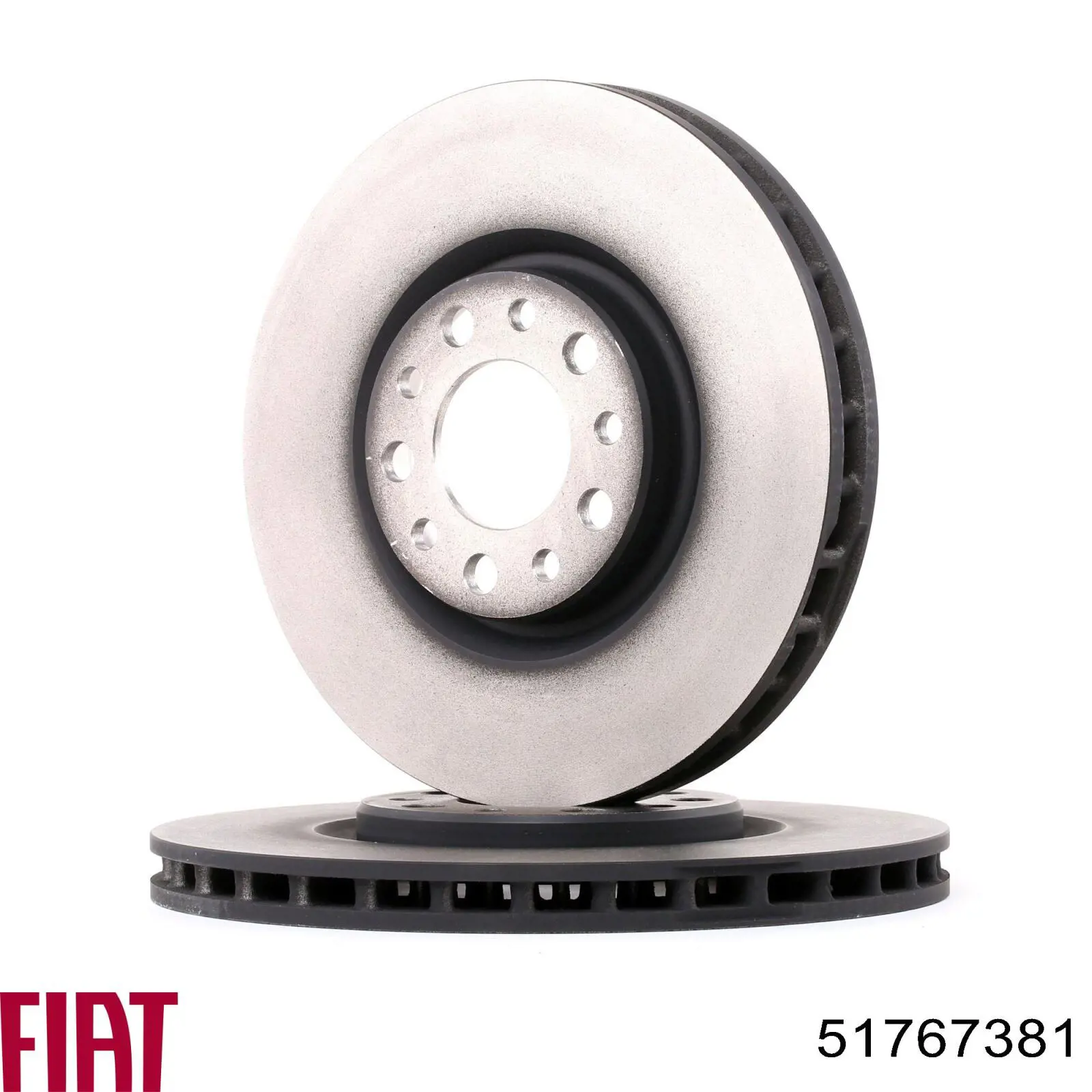 Диск переднього гальма Fiat/Alfa/Lancia 51767381 ціна, від 39.86 USD