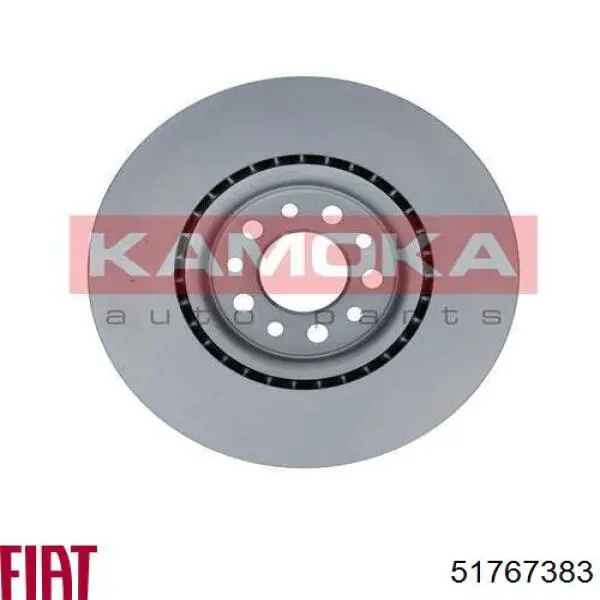 Диск переднього гальма Fiat/Alfa/Lancia 51767383 ціна, від 73.71 USD